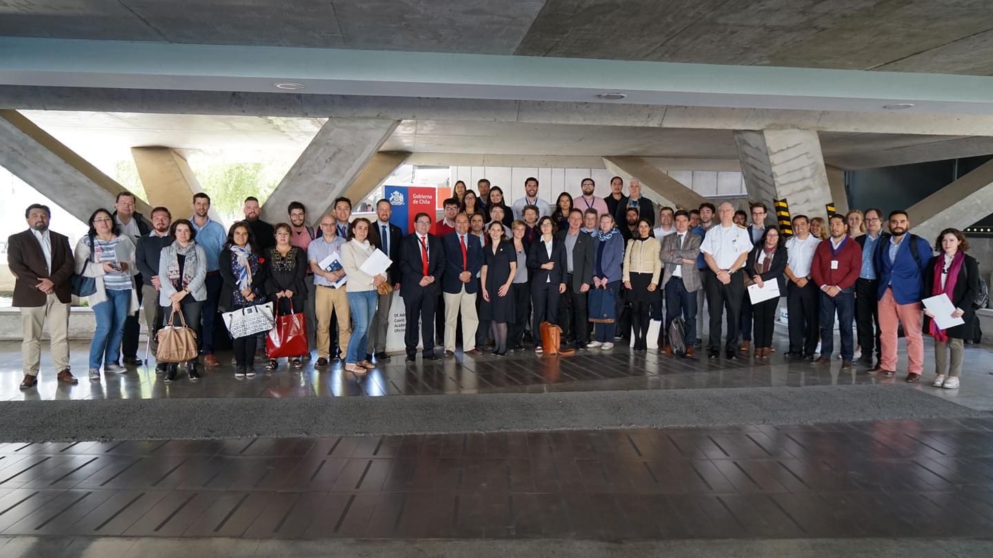 RIESGOS – ONEMI taller, 13 de abril de 2018, Santiago de Chile (derechos de imagen: DLR)